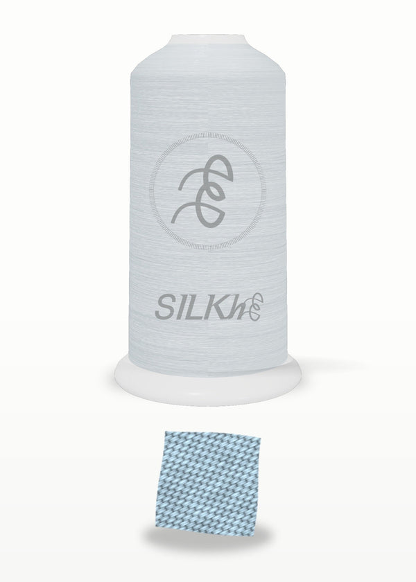 SILKhee 5274 Aqua Haze polyester embroidery thread 40wt cone