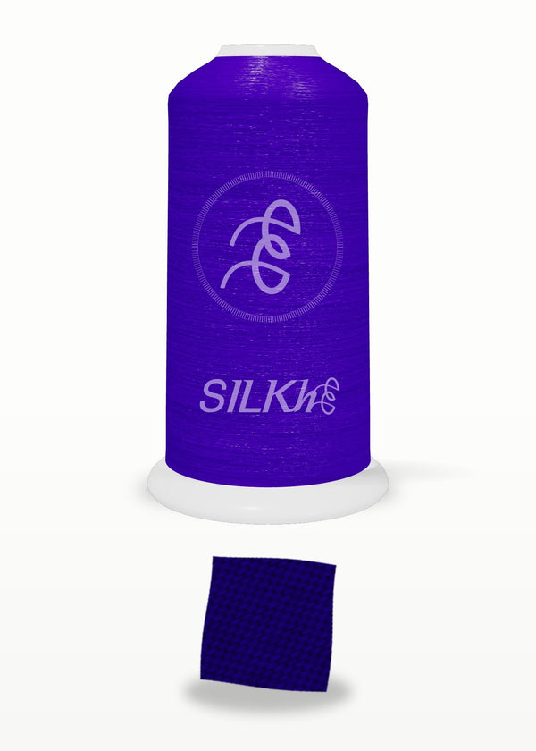 SILKhee 5292 Navy Peony polyester embroidery thread 40wt cone