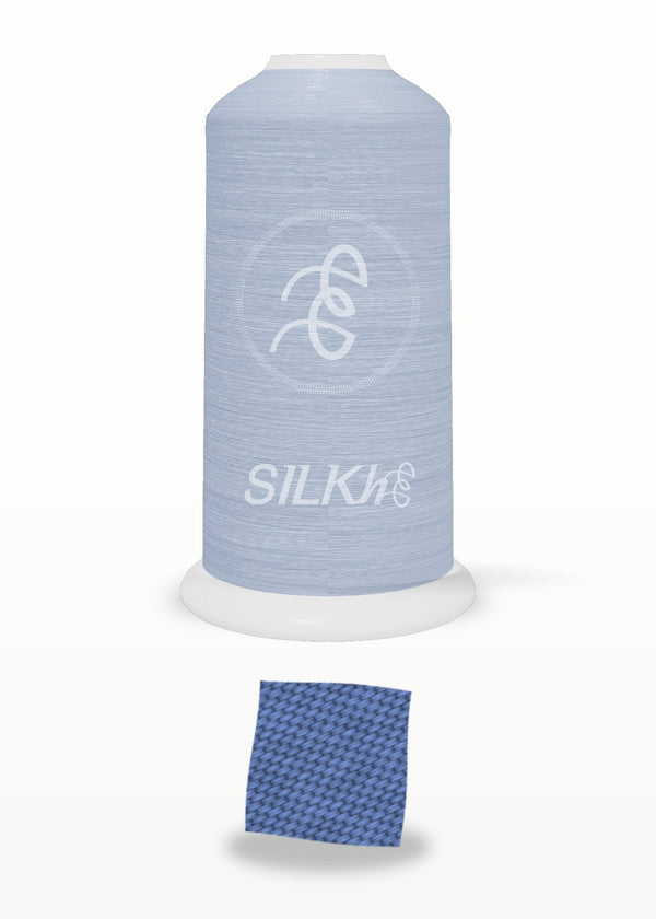 SILKhee 5308 Dusty Cornflower polyester embroidery thread 40wt cone