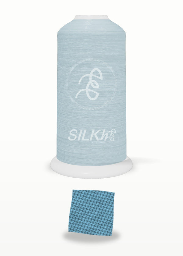 SILKhee 5309 Pacific Blue polyester embroidery thread 40wt cone
