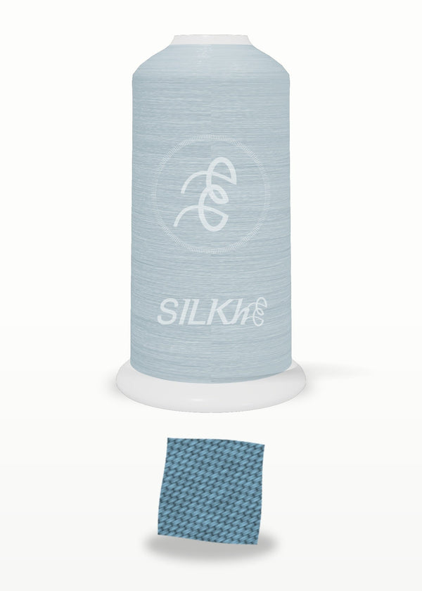 SILKhee 5310 Stone Blue polyester embroidery thread 40wt cone