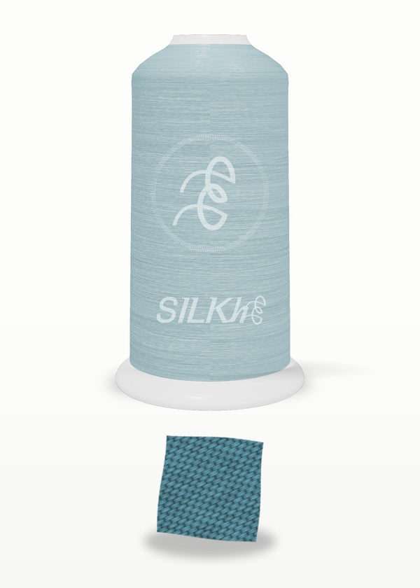 SILKhee 5314 Slate Teal polyester embroidery thread 40wt cone