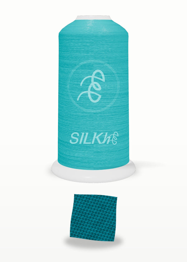 SILKhee 5318 Emerald Isle polyester embroidery thread 40wt cone