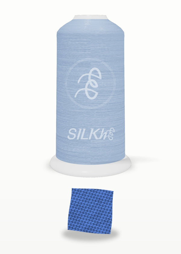 SILKhee 5328 Campanula polyester embroidery thread 40wt cone