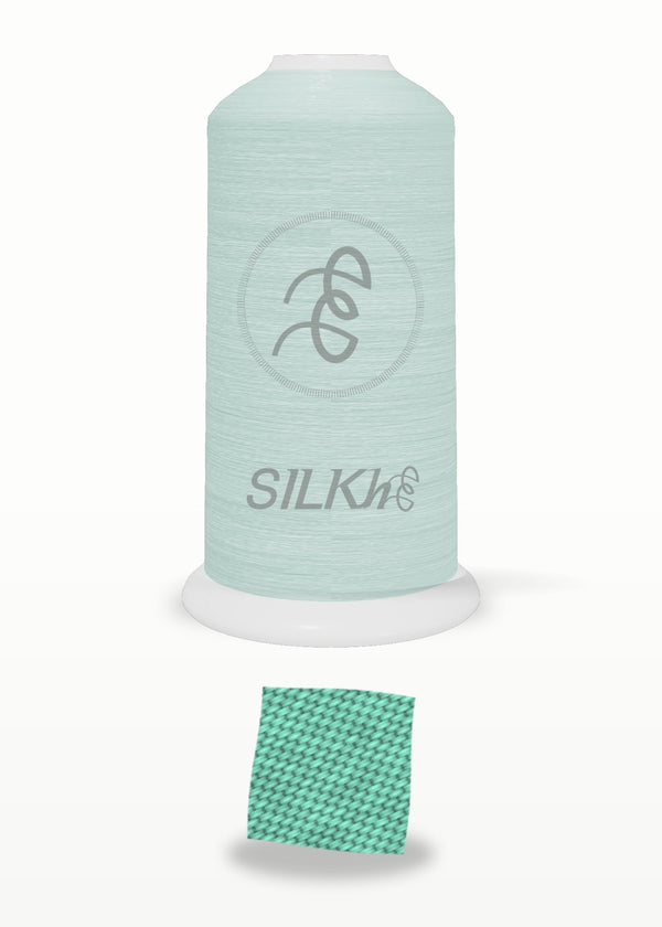 SILKhee 5345 Spearmint polyester embroidery thread 40wt cone