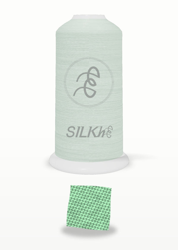 SILKhee 5350 Pale Spearmint polyester embroidery thread 40wt cone
