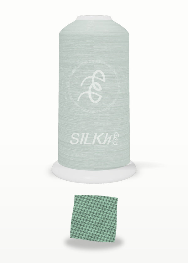 SILKhee 5368 Sage Mist polyester embroidery thread 40wt cone