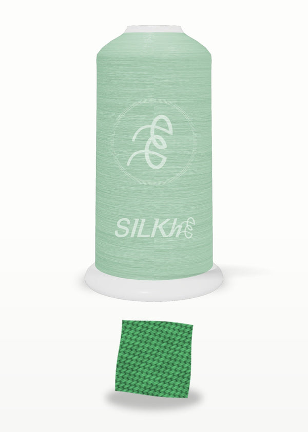 SILKhee 5371 Fern polyester embroidery thread 40wt cone