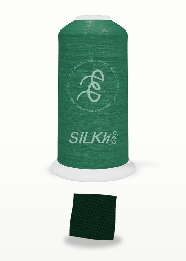 SILKhee 5380 Black Forest polyester embroidery thread 40wt cone