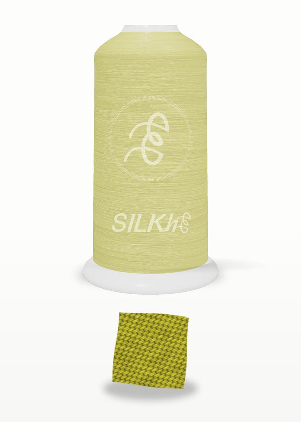 SILKhee 5384 Citronelle polyester embroidery thread 40wt cone
