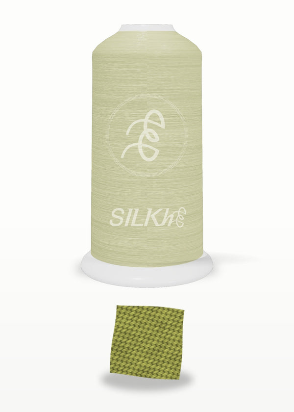 SILKhee 5386 Dried Herb polyester embroidery thread 40wt cone