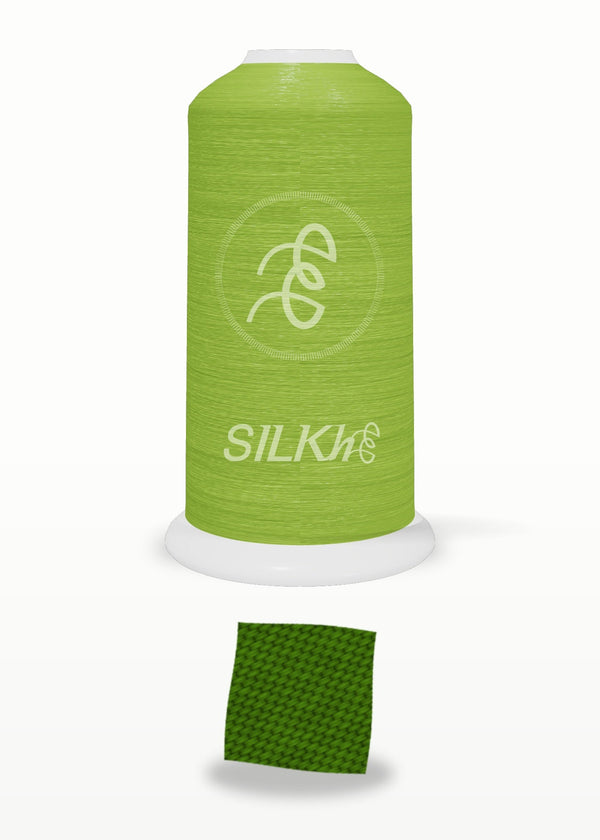 SILKhee 5397 Fern Green polyester embroidery thread 40wt cone