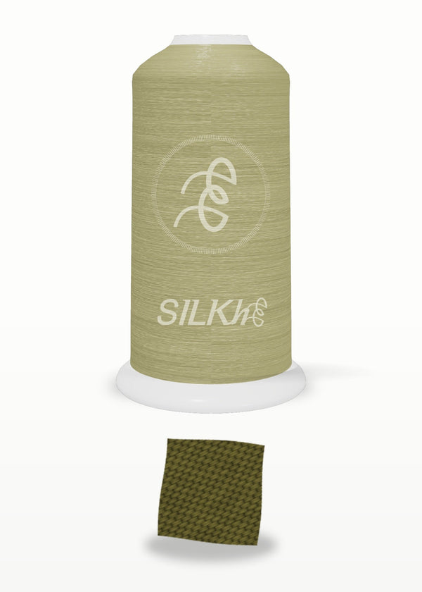 SILKhee 5409 Army polyester embroidery thread 40wt cone