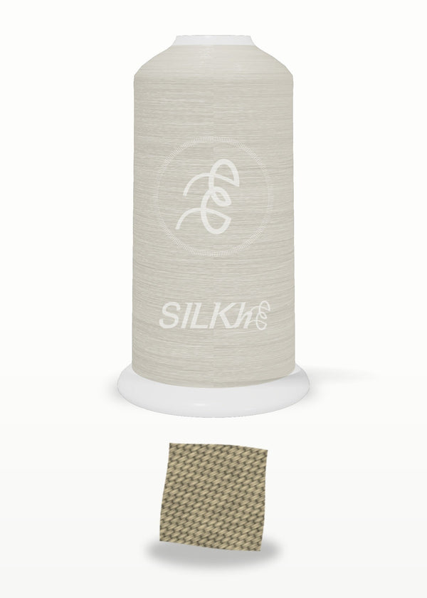 SILKhee 5411 Flax Linen polyester embroidery thread 40wt cone