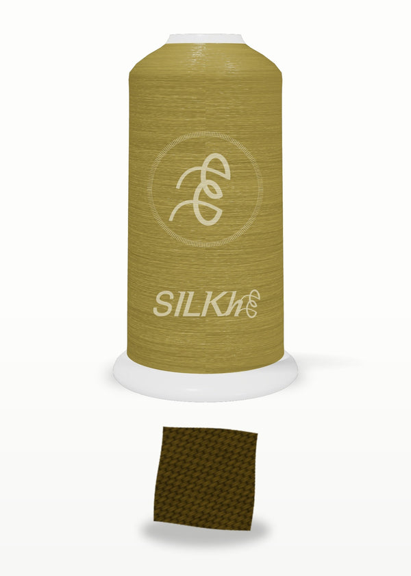 SILKhee 5418 Roasted Coffee polyester embroidery thread 40wt cone