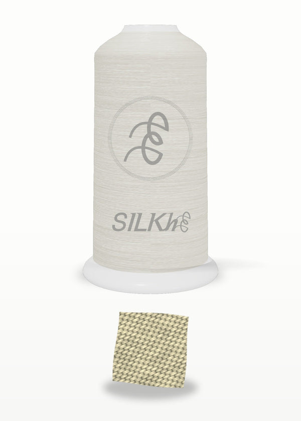 SILKhee 5420 Champagne polyester embroidery thread 40wt cone