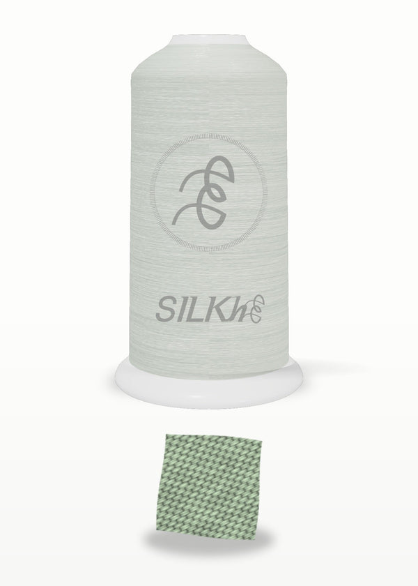 SILKhee 5424 Mist Green polyester embroidery thread 40wt cone