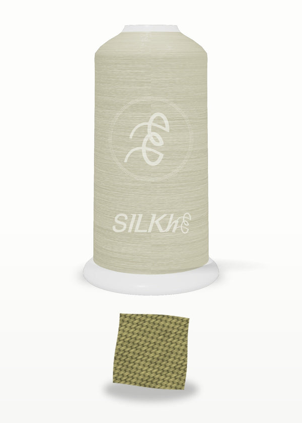 SILKhee 5428 Dried Sage polyester embroidery thread 40wt cone