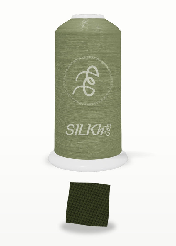 SILKhee 5435 Forest Floor polyester embroidery thread 40wt cone