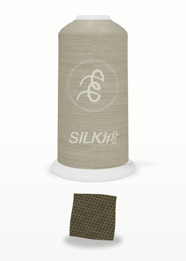 SILKhee 5436 Warm Pebble polyester embroidery thread 40wt cone