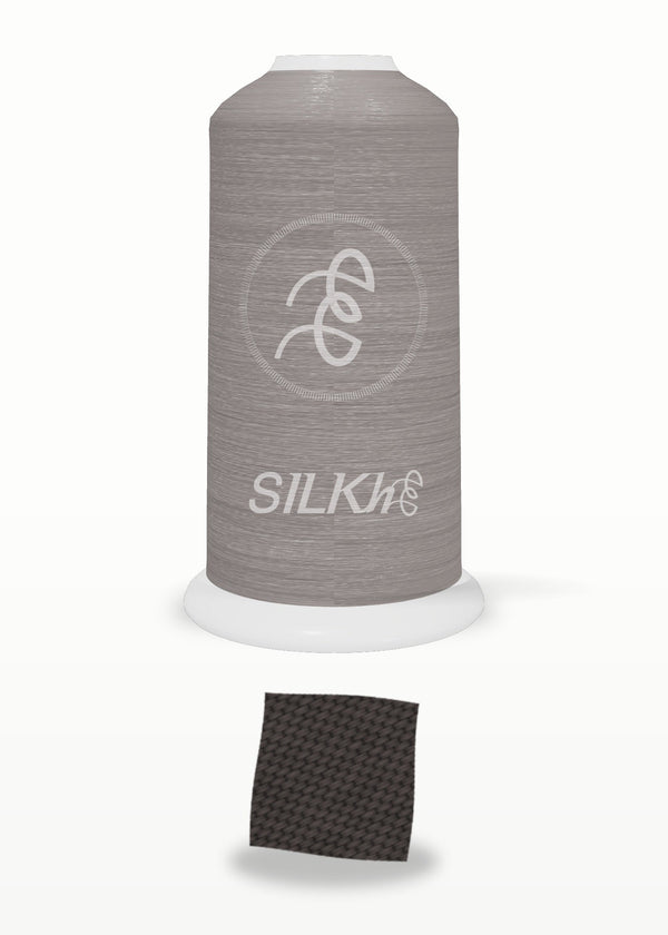 SILKhee 5437 Volcanic Stone polyester embroidery thread 40wt cone