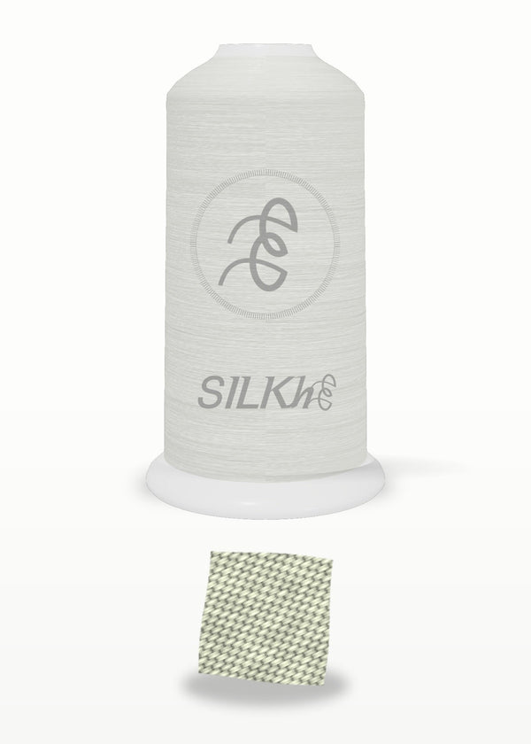 SILKhee 5438 Pale Celery polyester embroidery thread 40wt cone