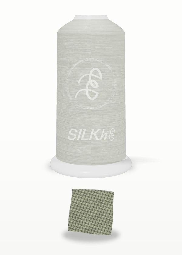 SILKhee 5443 Dusty Green polyester embroidery thread 40wt cone