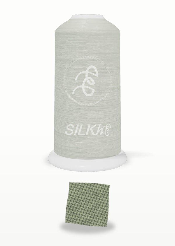 SILKhee 5445 Faded Sage polyester embroidery thread 40wt cone