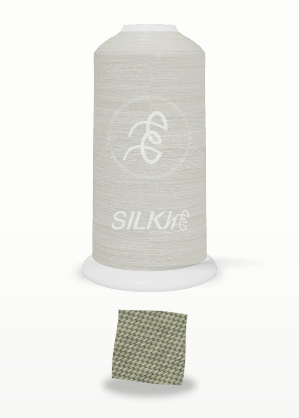 SILKhee 5447 Moss Stone polyester embroidery thread 40wt cone