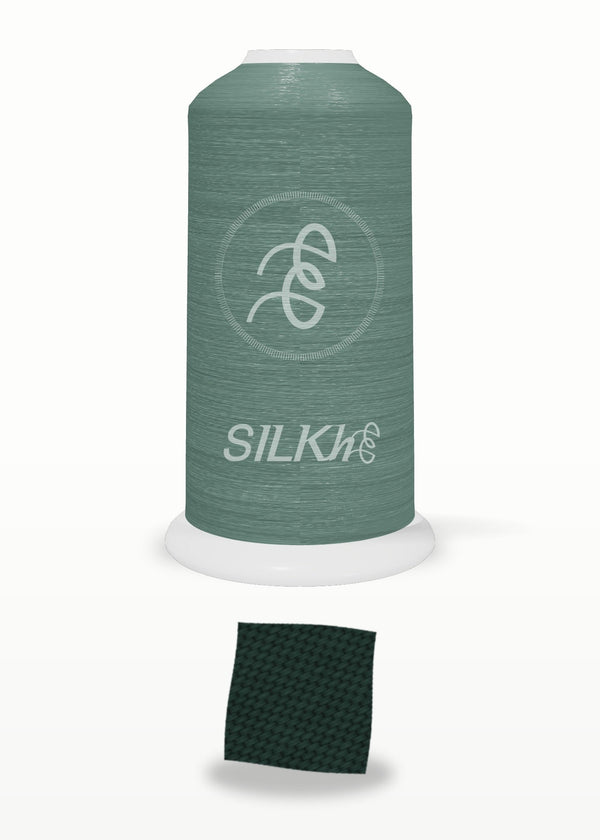 SILKhee 5453 Deep Jungle polyester embroidery thread 40wt cone
