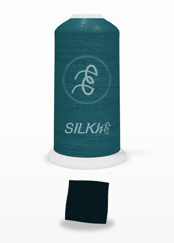 SILKhee 5456 Abyss polyester embroidery thread 40wt cone