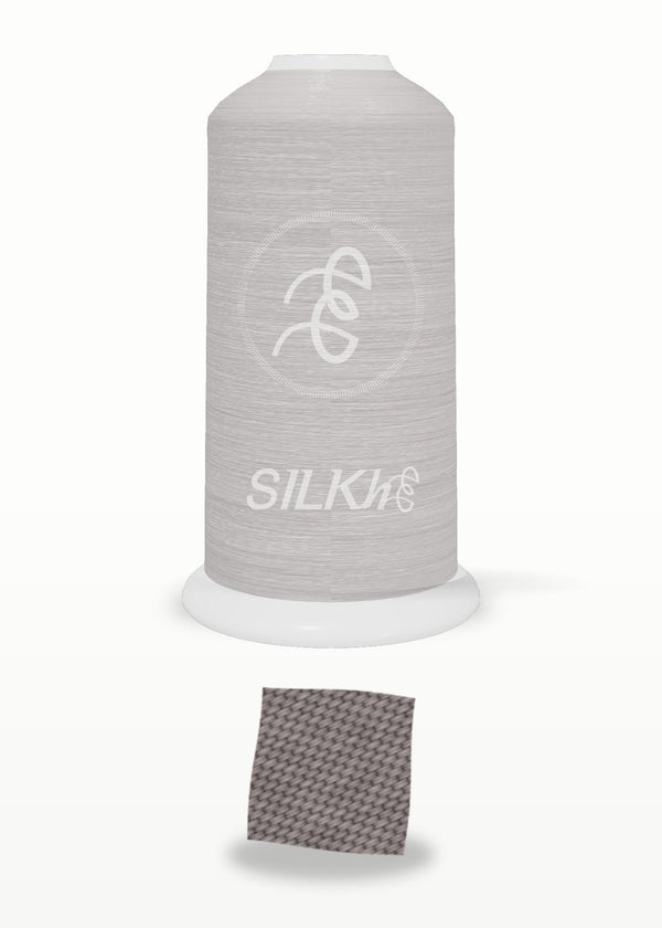 SILKhee 5463 Warm Ash polyester embroidery thread 40wt cone