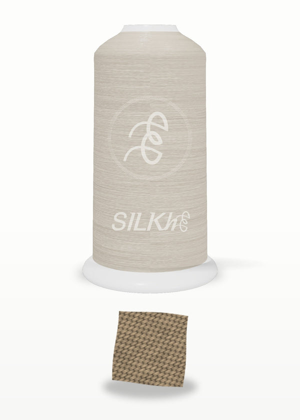 SILKhee 5465 Toffee polyester embroidery thread 40wt cone