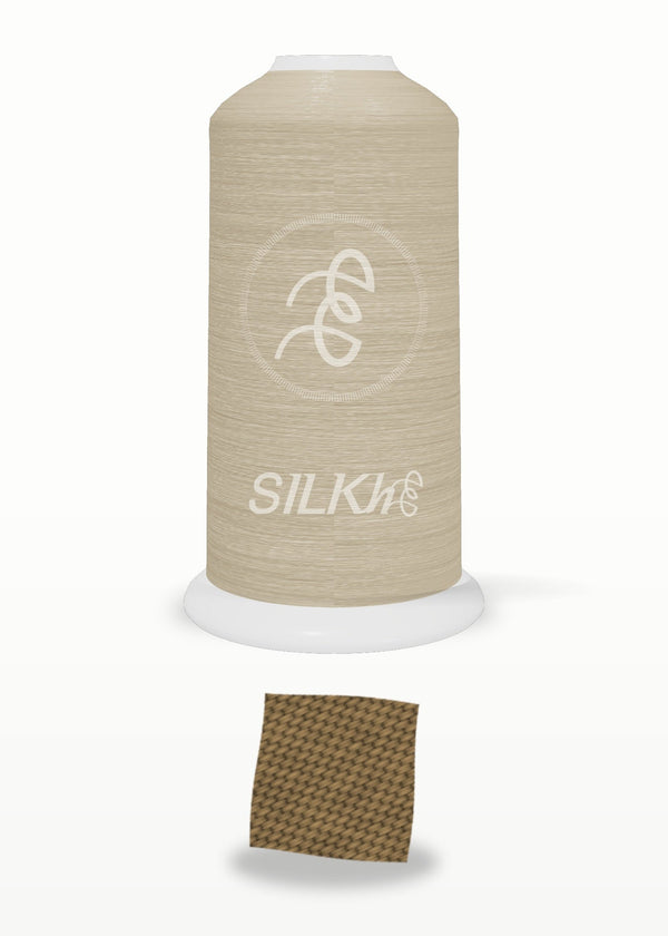SILKhee 5467 Acorn polyester embroidery thread 40wt cone