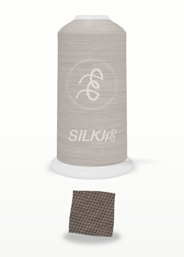 SILKhee 5469 Greige polyester embroidery thread 40wt cone