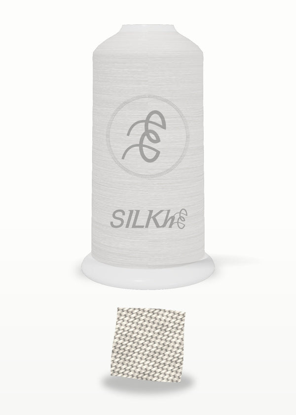 SILKhee 5478 Warm Cream polyester embroidery thread 40wt cone