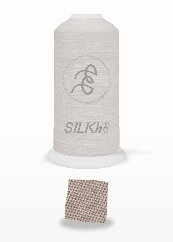 SILKhee 5479 Pale Blush Tan polyester embroidery thread 40wt cone