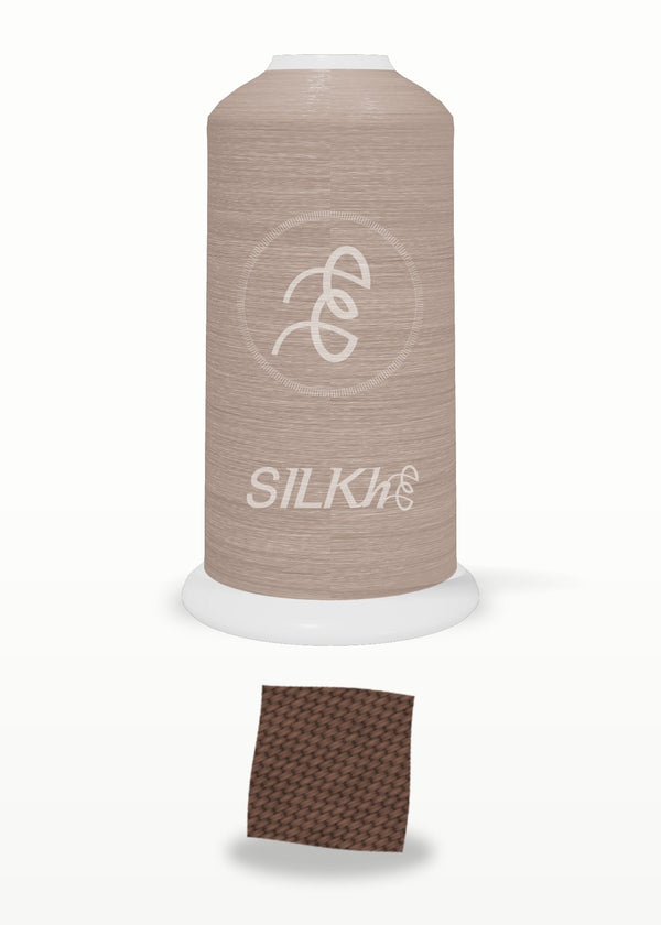 SILKhee 5488 Mink polyester embroidery thread 40wt cone