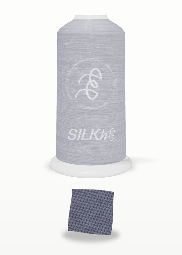 SILKhee 5501 Steel Lavender polyester embroidery thread 40wt cone