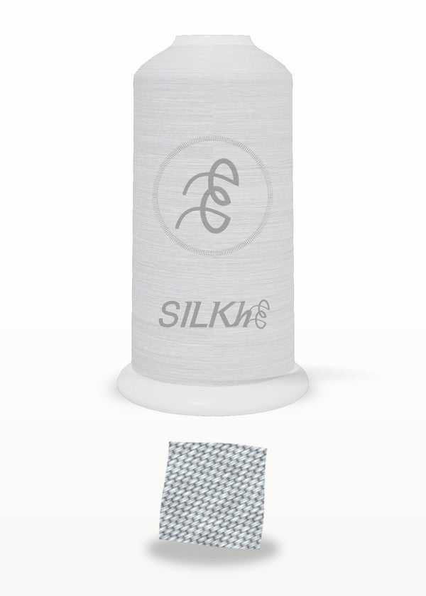 SILKhee 5503 Pale Steel polyester embroidery thread 40wt cone