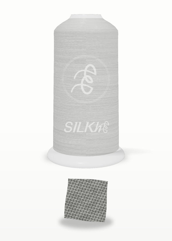 SILKhee 5506 Slate Mist polyester embroidery thread 40wt cone