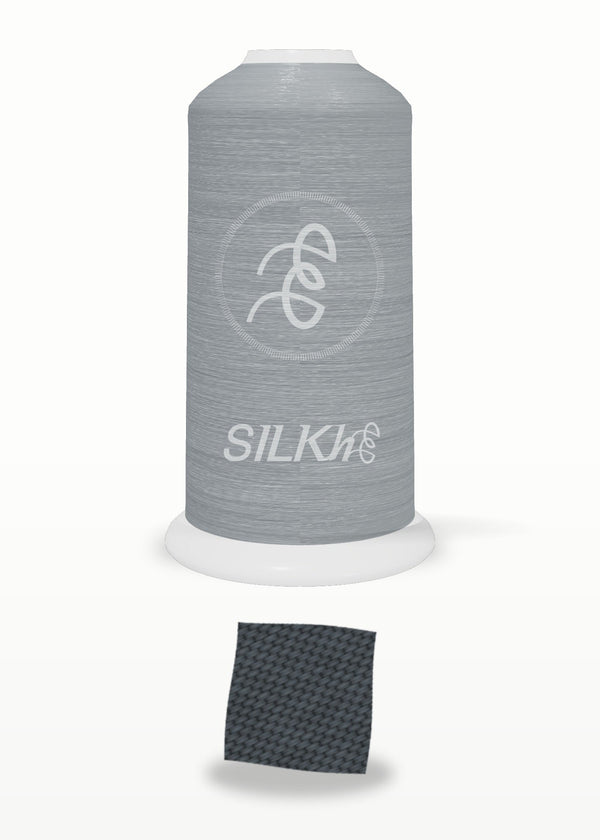 SILKhee 5512 Slate Rock polyester embroidery thread 40wt cone
