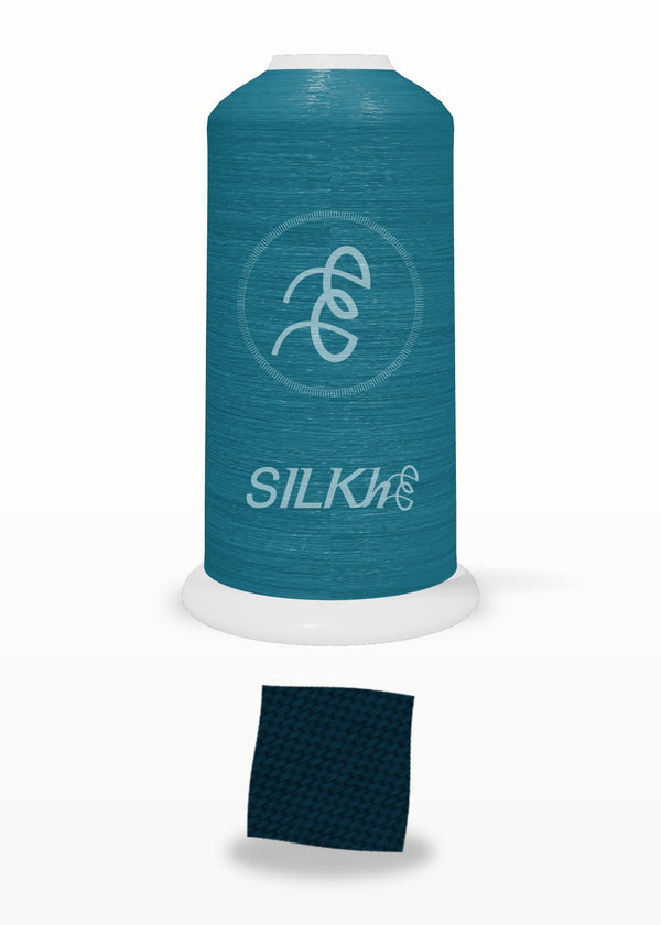 SILKhee 5529 Deep Water polyester embroidery thread 40wt cone
