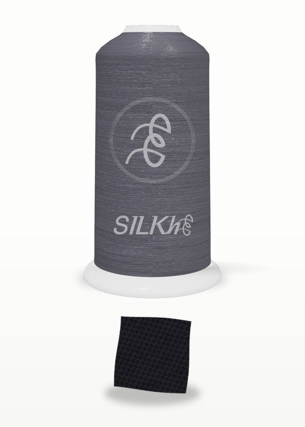 SILKhee 5532 Blackout polyester embroidery thread 40wt cone