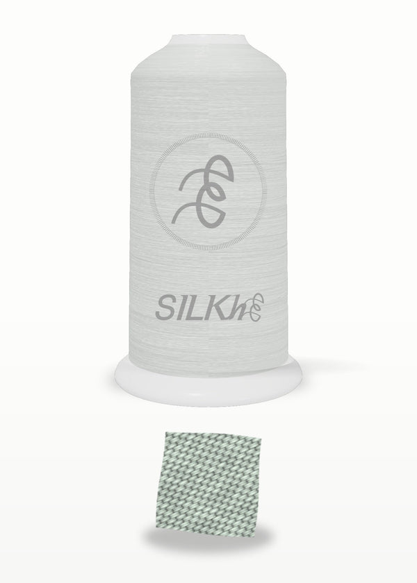 SILKhee 5534 Frosted Teal polyester embroidery thread 40wt cone