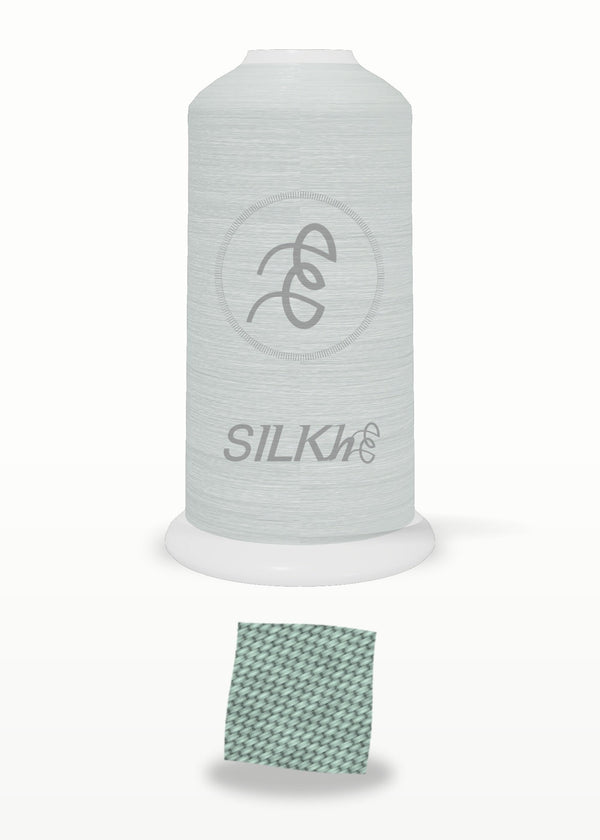 SILKhee 5535 Soft Teal polyester embroidery thread 40wt cone