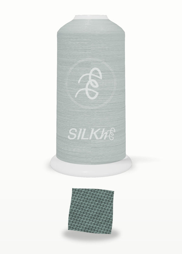 SILKhee 5538 Warm Teal polyester embroidery thread 40wt cone