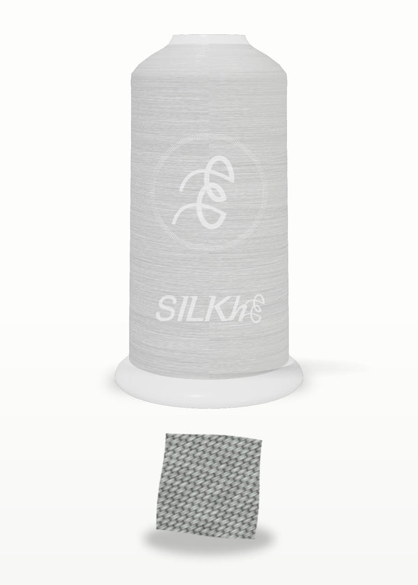 SILKhee 5541 Pale Pewter polyester embroidery thread 40wt cone