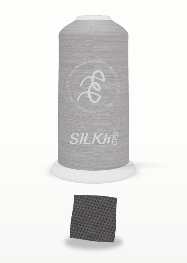 SILKhee 5545 Flint polyester embroidery thread 40wt cone