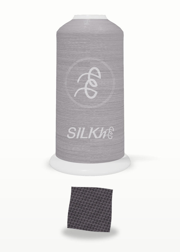 SILKhee 5547 Smoke polyester embroidery thread 40wt cone